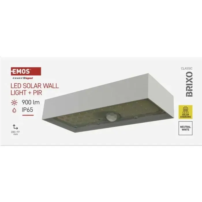 Светильник EMOS 900лм IP65 4000K PIR (ZG165S) изображение 10