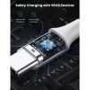 Дата кабель USB 2.0 AM to USB-C 0.25m 3A braided US288 white Ugreen (60129) изображение 6