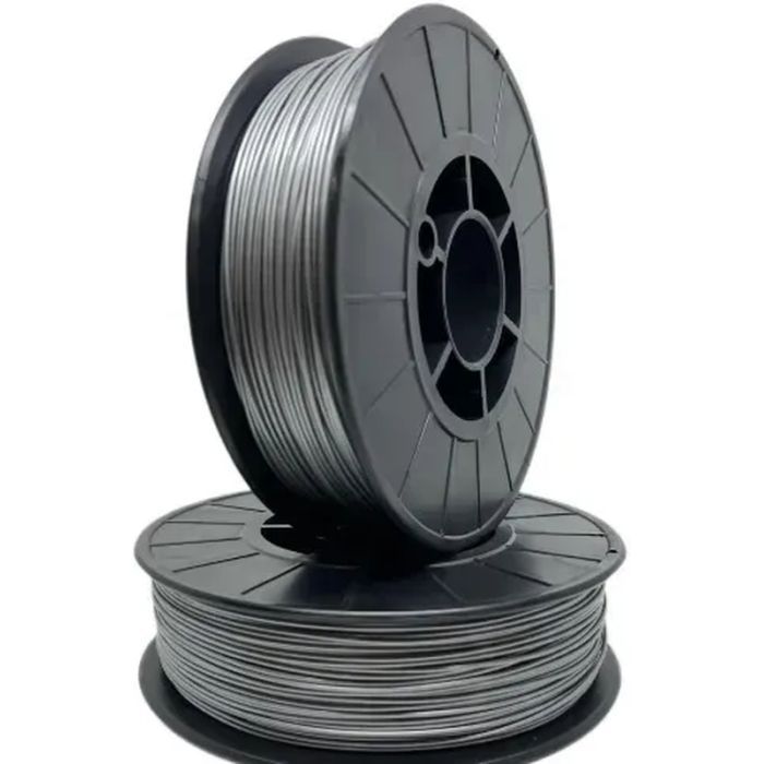 Пластик для 3D-принтера 3Dfilament PLA 1.75 мм, 0,75 кг Grey Metallic (2100000016778)