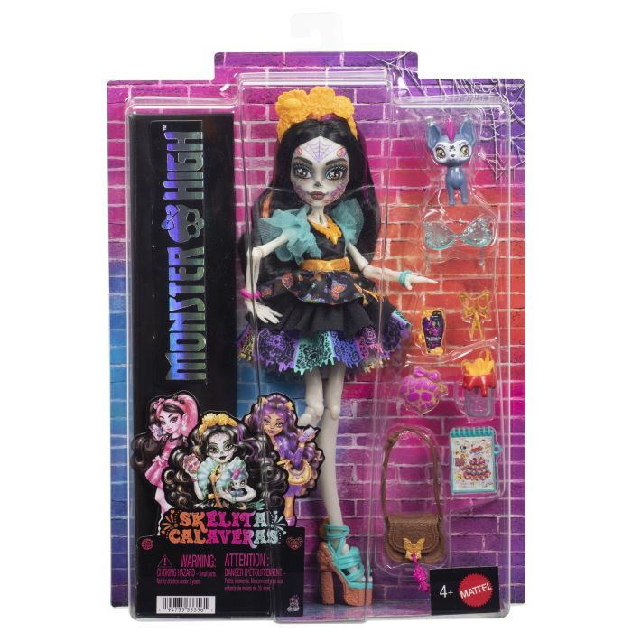 Кукла Monster High Монстро-классика Скелита (JHK34) изображение 7