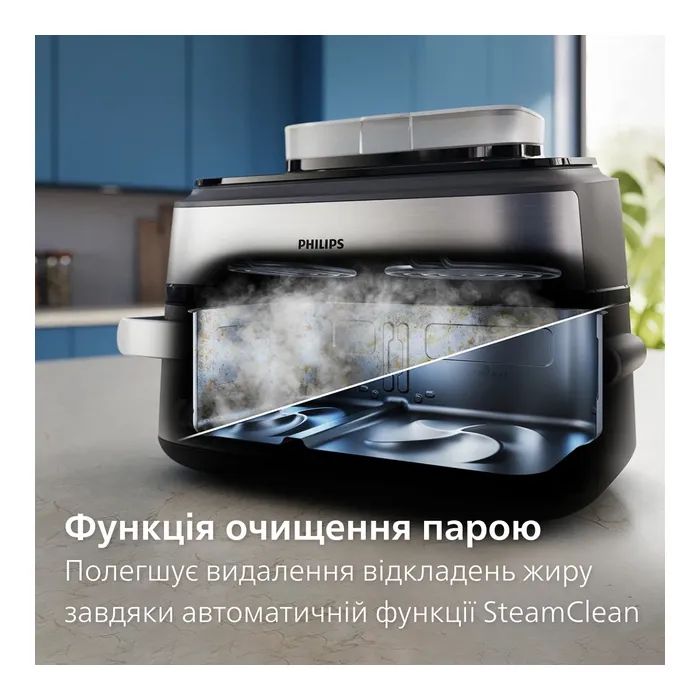 Мультипечь Philips Ovi Dual SteamFry (NA565/02) изображение 10