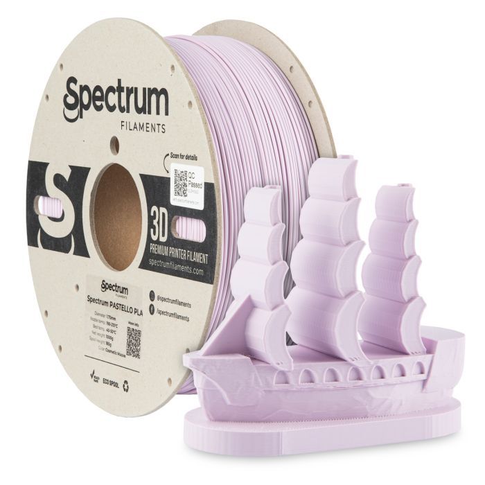 Пластик для 3D-принтера Spectrum PLA Pastello 1.75mm 1kg LEMON CREAM (80729) зображення 3