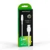 Дата кабель USB 2.0 AM to USB-C 1.0m 3A white Grand-X (PC-05W) изображение 4