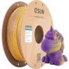 Пластик для 3D-принтера eSUN PLA matte dual 1,75mm 1kg PURPLE YELLOW (PLA-MTD175B-ZY1P1) зображення 4