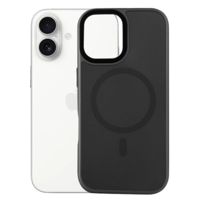 Чохол до мобільного телефона BeCover FIBRA ArcLine MagSafe Apple iPhone 17 Black (715372)