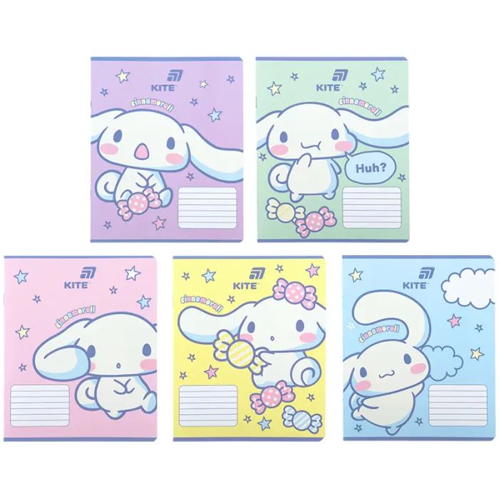 Тетрадь Kite Cinnamoroll, 12 листов, клетка (CR26-232)