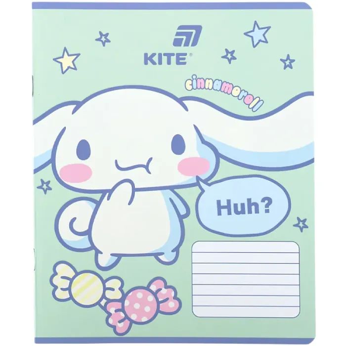 Тетрадь Kite Cinnamoroll, 12 листов, клетка (CR26-232) изображение 5