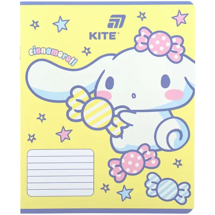 Тетрадь Kite Cinnamoroll, 12 листов, клетка (CR26-232) изображение 9