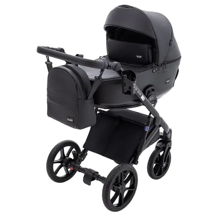 Коляска Bair 2 в 1 Kiwi Plus ECO BKP-15 чорний (680894) зображення 2