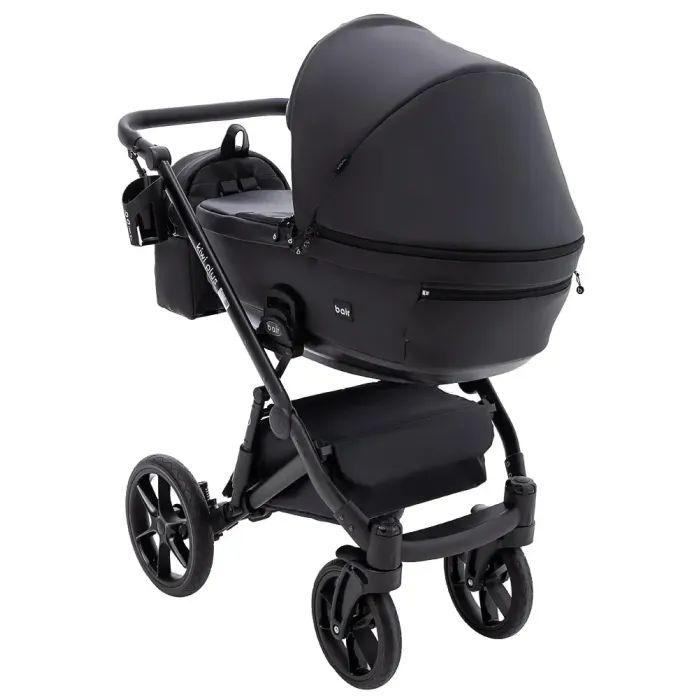 Коляска Bair 2 в 1 Kiwi Plus ECO BKP-15 чорний (680894) зображення 5
