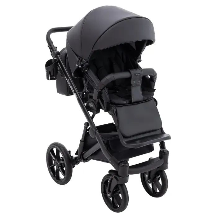 Коляска Bair 2 в 1 Kiwi Plus ECO BKP-15 чорний (680894) зображення 8
