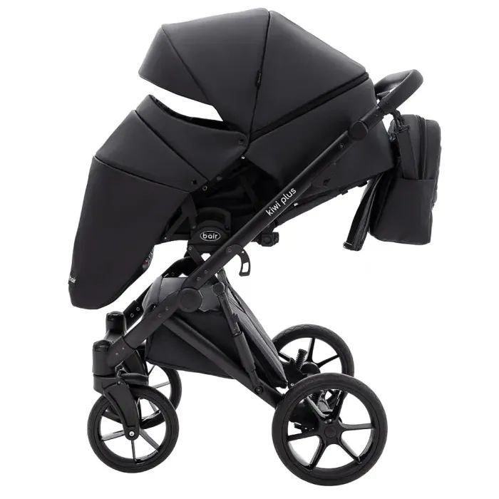 Коляска Bair 2 в 1 Kiwi Plus ECO BKP-15 чорний (680894) зображення 9