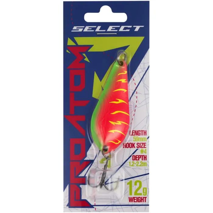 Блесна Select ProAtom 12.0g 59mm 09 (1870.77.37) изображение 2