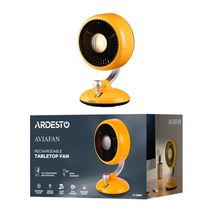 Вентилятор Ardesto FT-F3600Y зображення 8