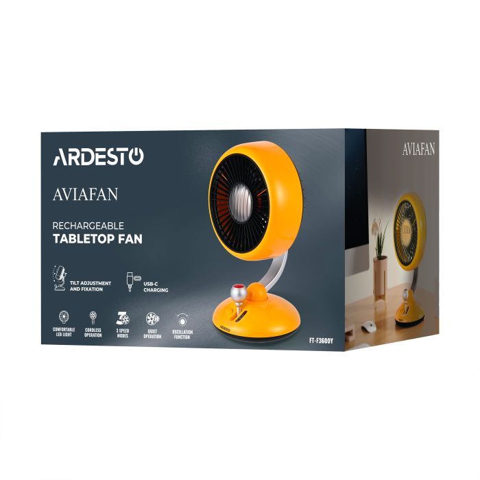 Вентилятор Ardesto FT-F3600Y зображення 9