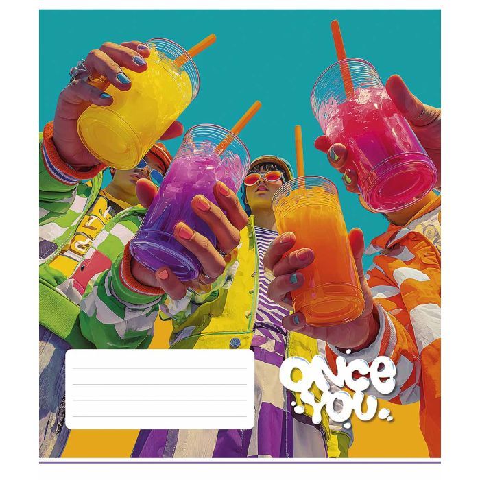 Тетрадь Школярик Once You 36 листов линия (036-3604L) изображение 4