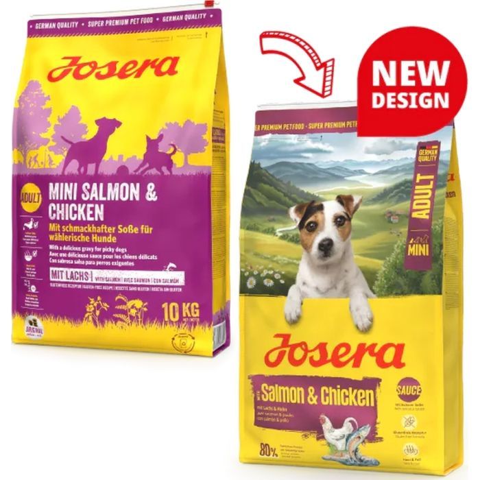 Сухий корм для собак Josera Mini Salmon & Chicken 10 кг (4032254785262) зображення 2