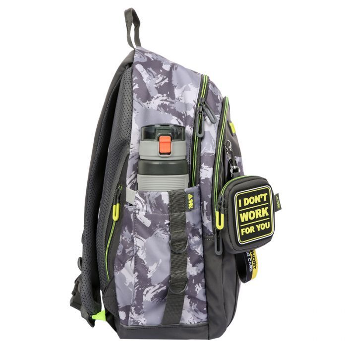 Рюкзак школьный Yes Grey TS-60L (550405) изображение 4
