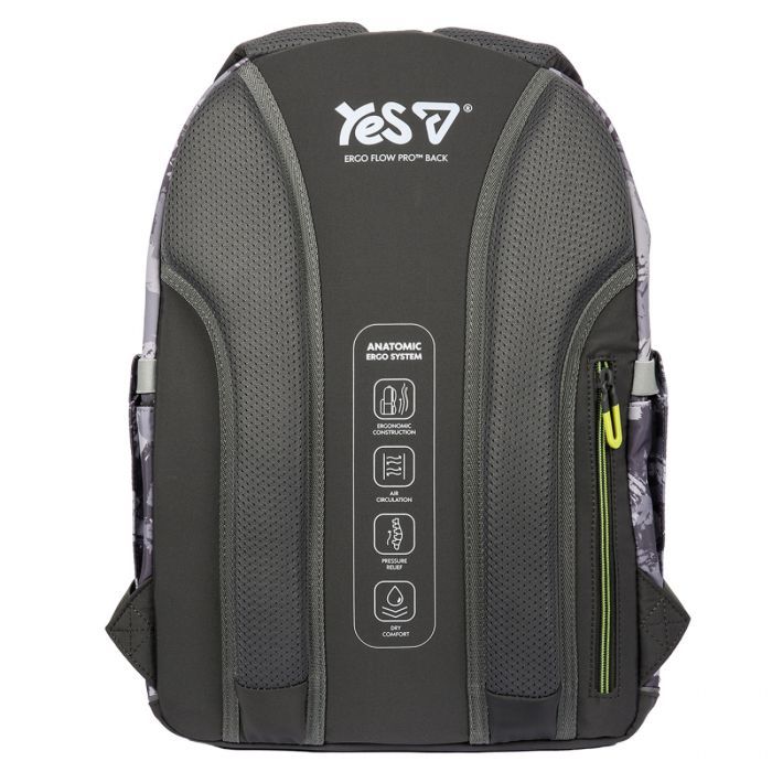 Рюкзак школьный Yes Grey TS-60L (550405) изображение 5
