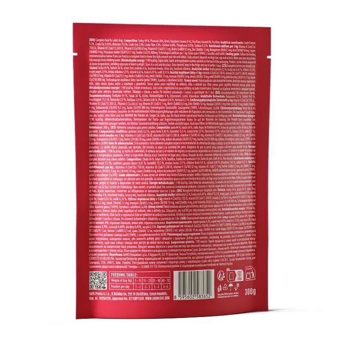 Консерви для собак Carnilove Turkey & Pheasant with Raspberry Leaves 300 г (8595602583652) зображення 2