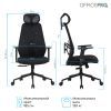 Офісне крісло OfficePro Fusion OC577B Black (OC577B) зображення 14