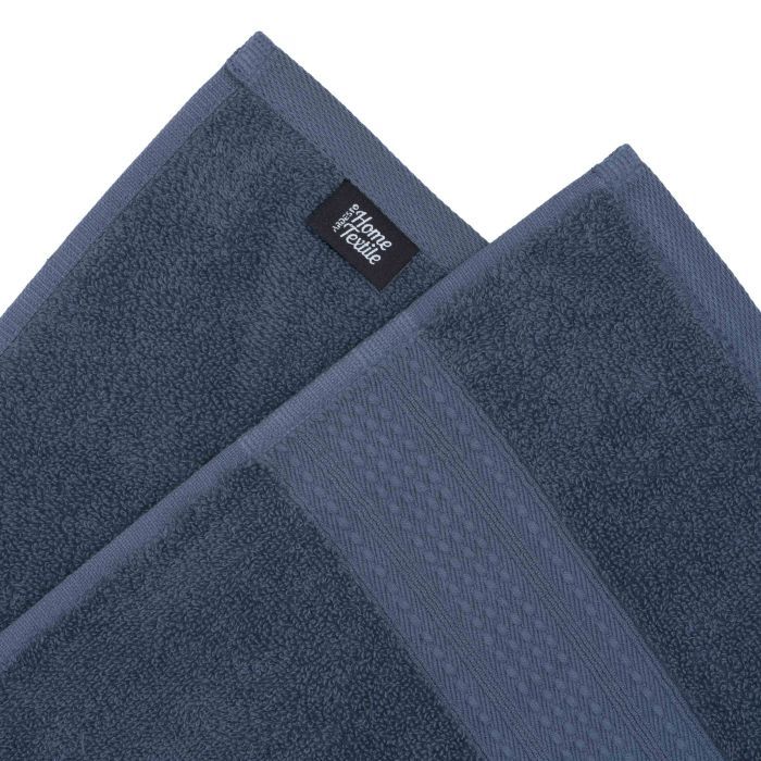 Полотенце Ardesto махровое SuperSoft 100% хлопок 50 х 90 см, синий (ART2250DBP) изображение 5
