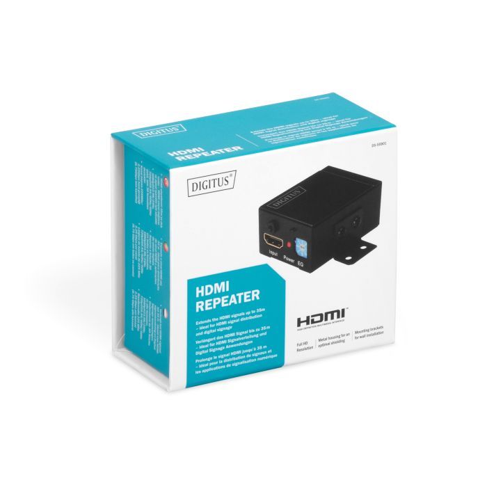 Адаптер HDMI extender 35m 1920x1080 60Hz repeater Digitus (DS-55901) зображення 5