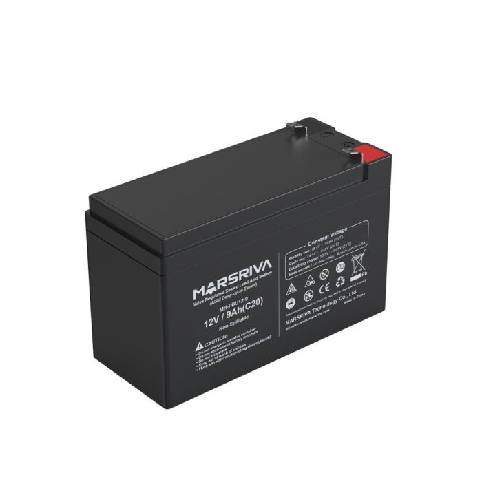 Батарея до ДБЖ Marsriva 12V 9Ah (MR-PBU12-9) зображення 3