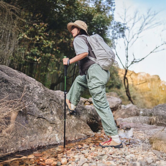 Трекінгові палиці Naturehike CNK2550DS010 Sunlit Terk Base 60-135 см зелена (6977465869425) зображення 6