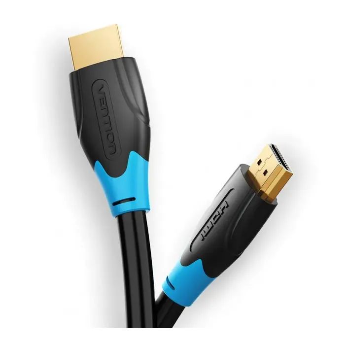 Кабель мультимедийный HDMI M to HDMI M 1.0m 4K60Hz black Vention (VAA-B02-L100) изображение 2