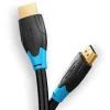Кабель мультимедийный HDMI M to HDMI M 1.0m 4K60Hz black Vention (VAA-B02-L100) изображение 2