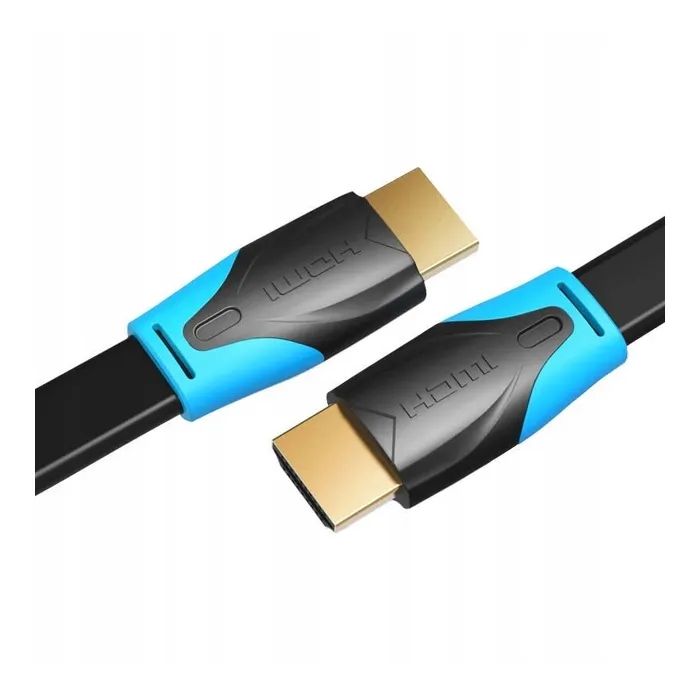 Кабель мультимедийный HDMI M to HDMI M 1.0m 4K60Hz black Vention (VAA-B02-L100) изображение 3