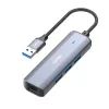 Концентратор LDNIO USB 3.0 4-in-1 3xUSB 3.0 + 1xRJ45 1.2m (DS-124U-1.2M) изображение 5