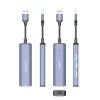 Концентратор LDNIO USB 3.0 4-in-1 3xUSB 3.0 + 1xRJ45 1.2m (DS-124U-1.2M) изображение 6