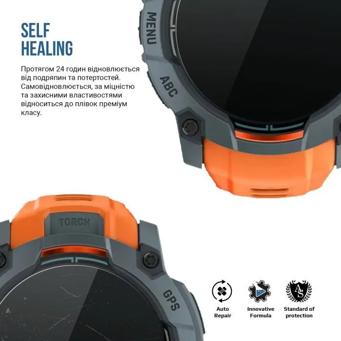 Плівка захисна Armorstandart Matte hydrogel Garmin Instinct 3 50mm 6 pcs (ARM92022) зображення 3
