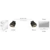 Адаптер DVI extender 70m 800x600/50m 1920x120060Hz CAT 5e/6 black Digitus (DS-54101) зображення 2