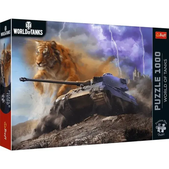 Пазл Trefl Premium Plus World of Tanks: Тигр II 1000 элементов (5900511120899)