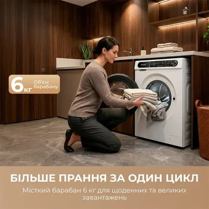 Стиральная машина Dreame S6 (DWF06S30CA) изображение 3