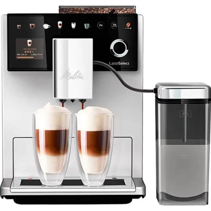Кофемашина MELITTA Latte Select Silver (F630-211)