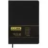 Книга записна Buromax TOUCH ME, L2UAX, А5, 96 аркушів, клітинка, чорний (BM.295102-01)