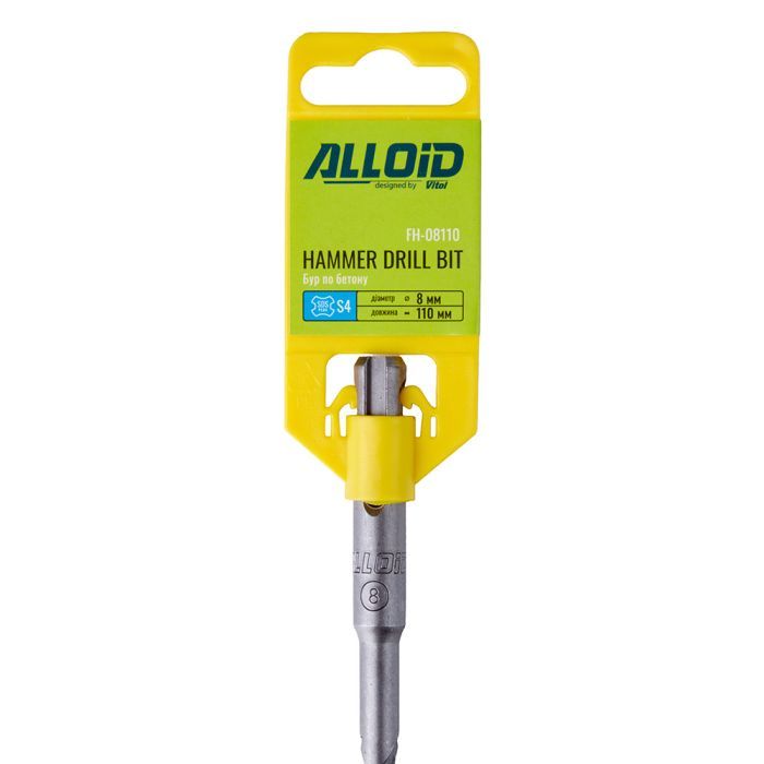 Бур Alloid по бетону, SDS-plus, S4, 5110мм (FH-05110) изображение 7