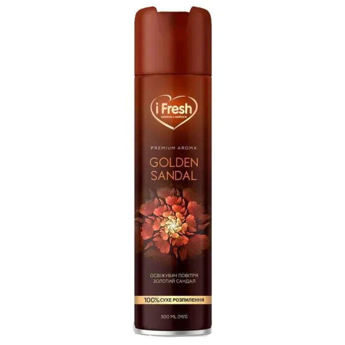 Освежитель воздуха iFresh Premium aroma Golden Sandal 300 мл (4820159543229)