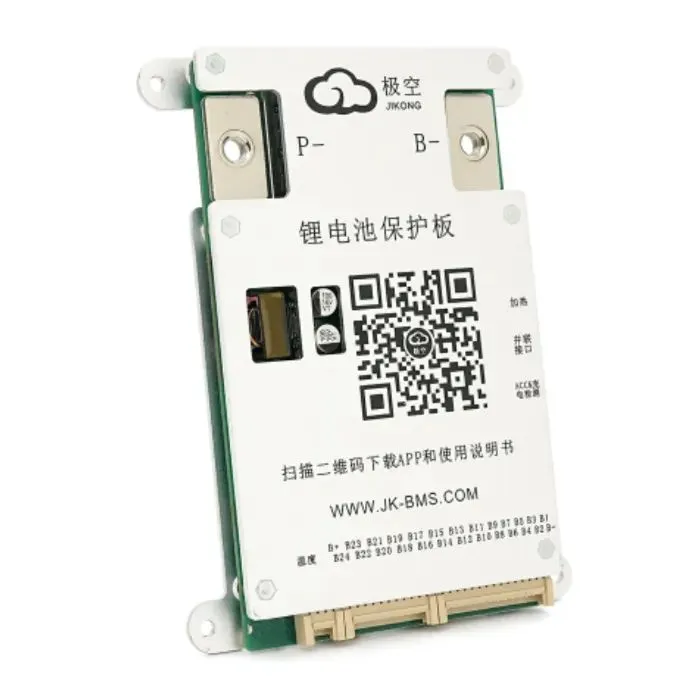 BMS контроллер JiKong Li-Ion/LiFePo4/LTO 8S-24S, 100A (JK-BD6A24S10PD)
