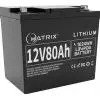 Батарея LiFePo4 Matrix 12.8V-80Ah 1024kWh (MLR 1280)