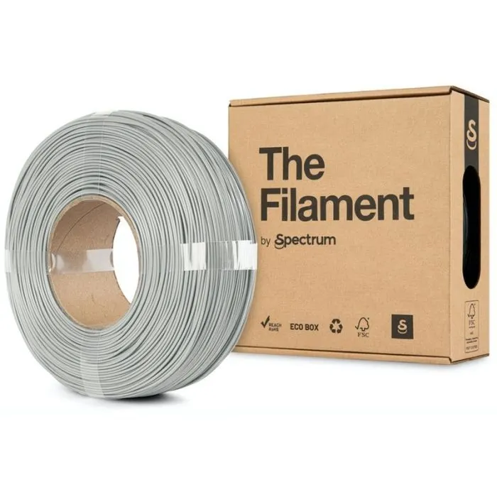 Пластик для 3D-принтера The Filament PETG 1.75mm 1kg ReFill, Grey, Cloud (TF-24059) изображение 3