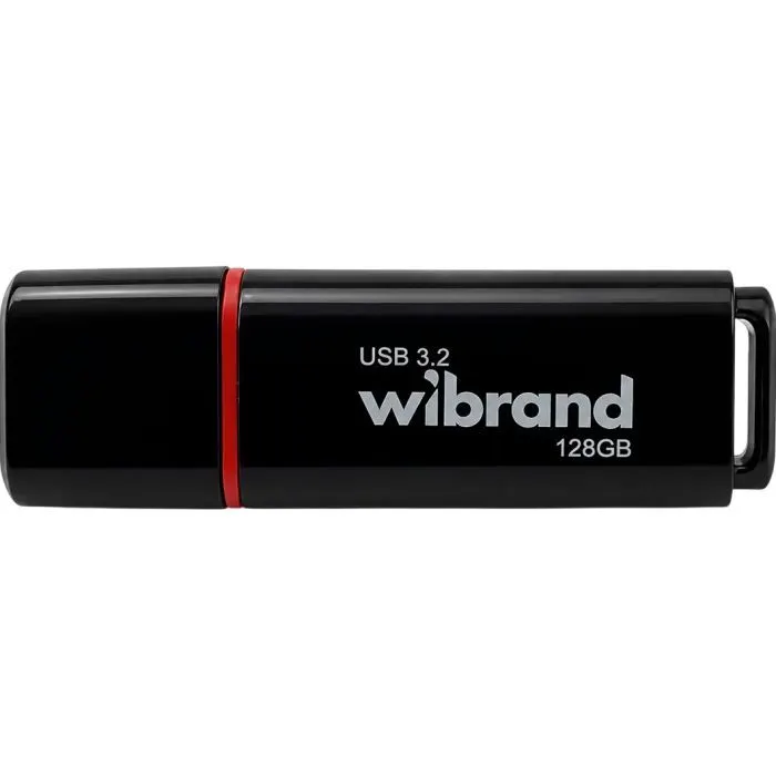 USB флеш накопитель Wibrand 128GB Scarab Black USB 3.2 (WI3.2/SC128P11B)