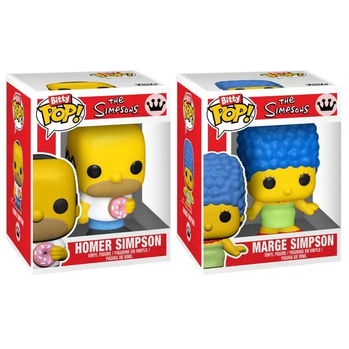 Фігурка Funko Pop набір Bitty POP! серії Сімпсони – Гомер и Мардж (94217)