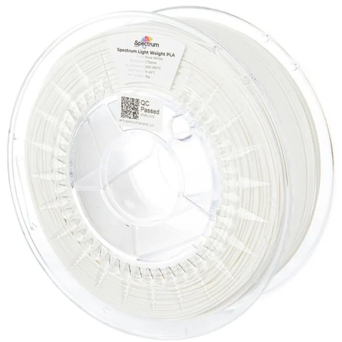 Пластик для 3D-принтера Spectrum LW-PLA UltraFoam 1.75mm 0.75kg White, Pure (81006)