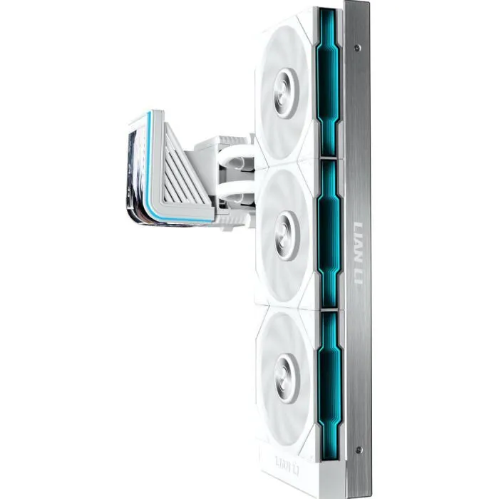 Система рідинного охолодження Lian Li Hydroshift II OLED Curved 360 TL, White (G89.GHS2OLDC36TW.00) зображення 3