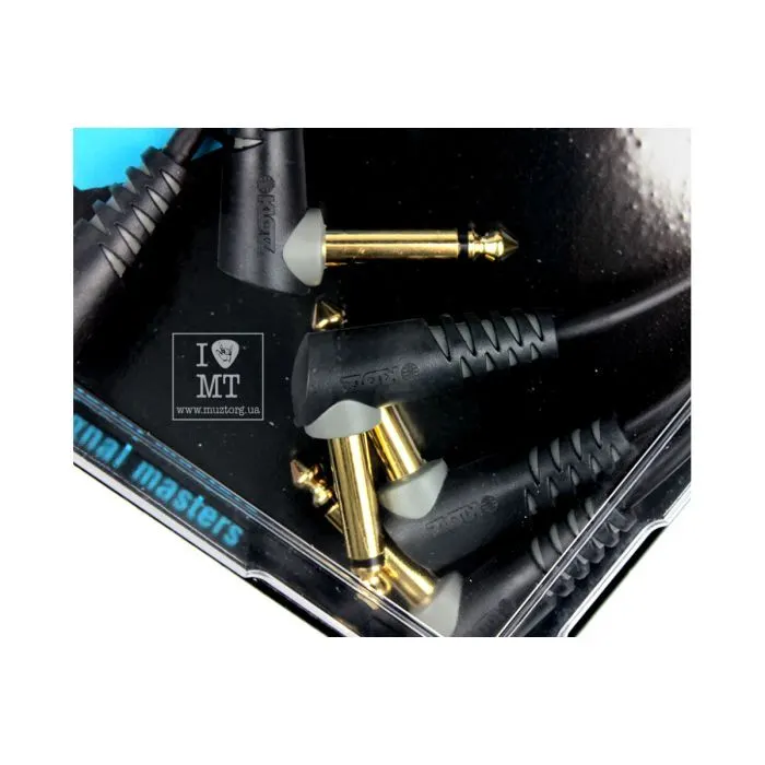 Інструментальний кабель Klotz Entry Level Pedal Patcher 30 cm Angled 3 pcs (228260) зображення 4